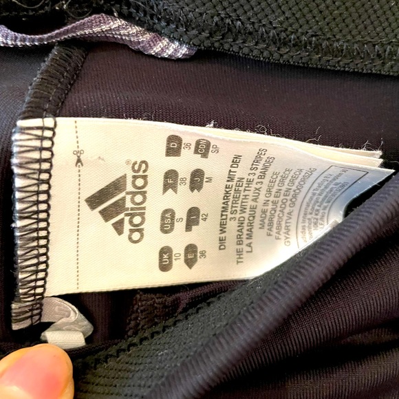 Adidas Black Biker Shorts - Picture 5 of 5